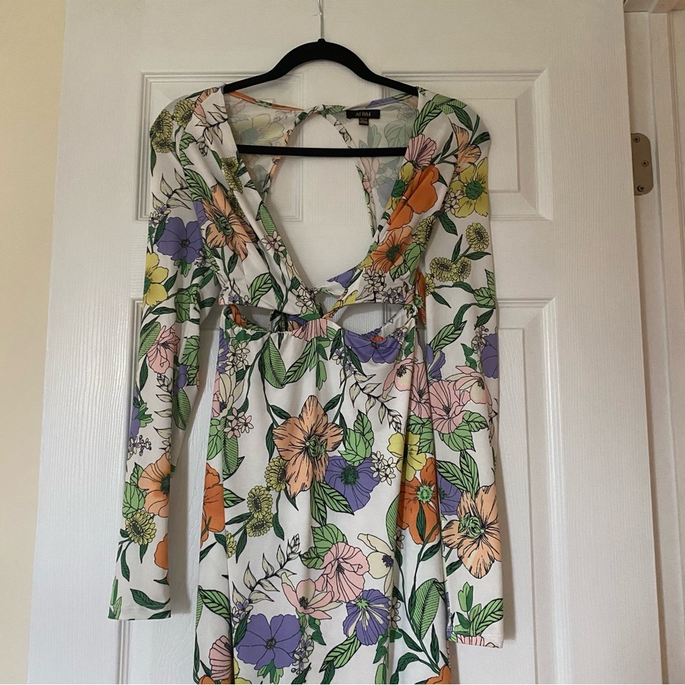 AFRM Floral Cut Out Maxi - Picture 3 of 4